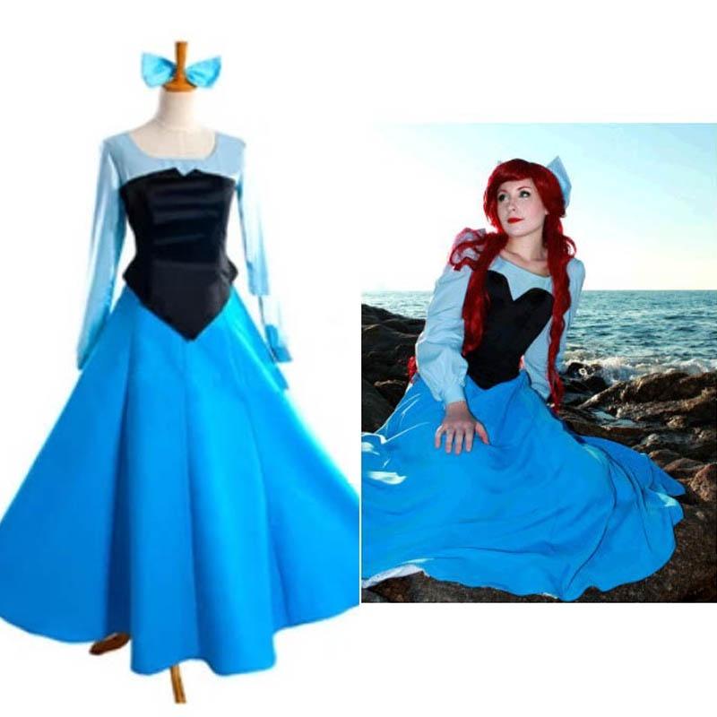 Atemberaubendes Arielle Meerjungfrau Kleid Cosplay Kostüme für Frauen Perfekt für Partys