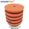 Sharkfox 5Pcs/Lot 3inches/80mmCar Polishing Pad Kit Set Self-Adhesive Buffing Waxing Sponge Wool Wheel Polishing Pad For Drill