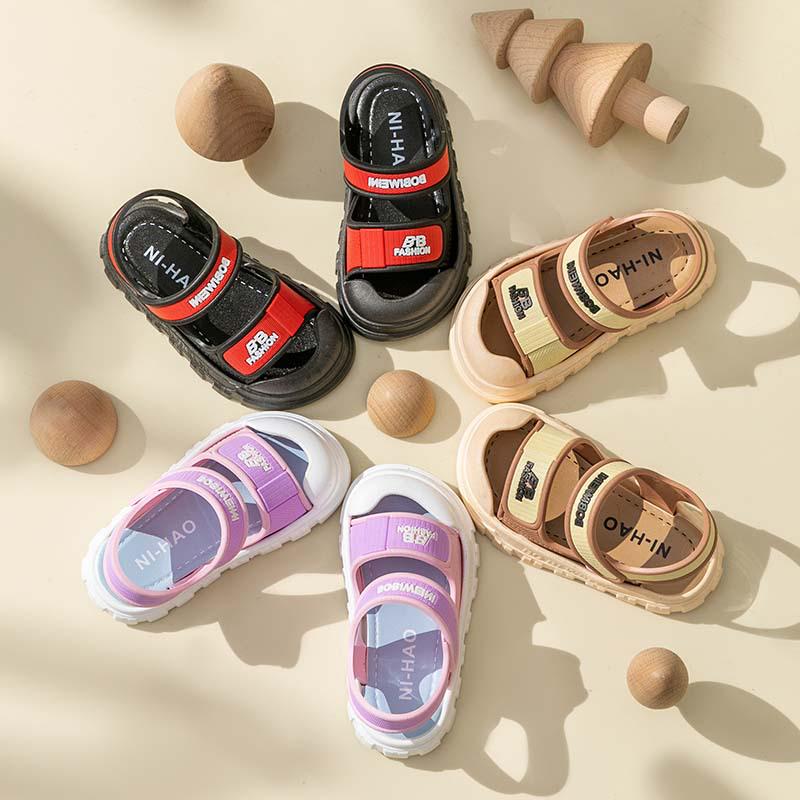 Children's Non-slip Soft Sole Cartoon Sandals for Bathroom & Home