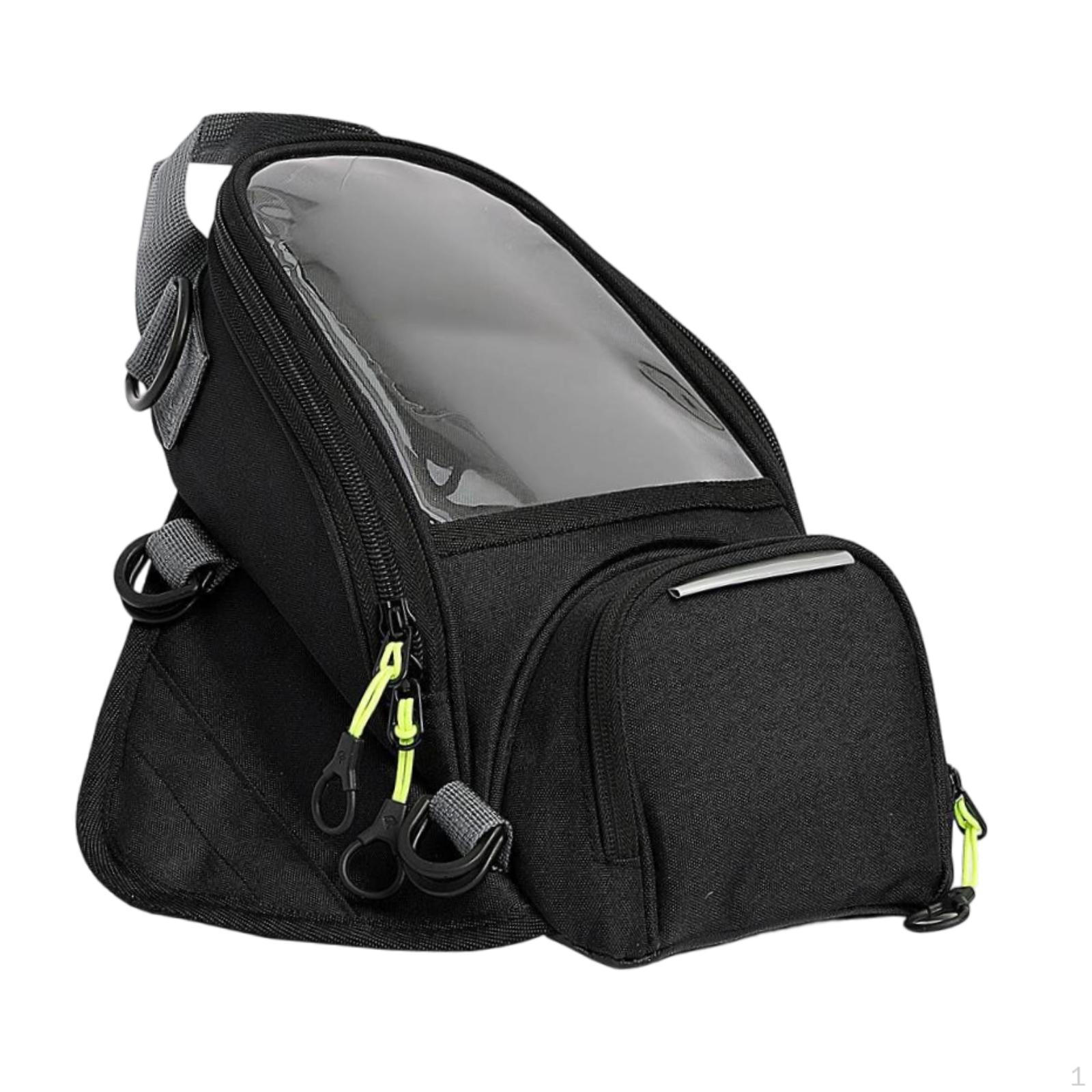 

Motorcycle Tank Bag Motorbike Accessories Easy to Install Storage for Commuting Transportation