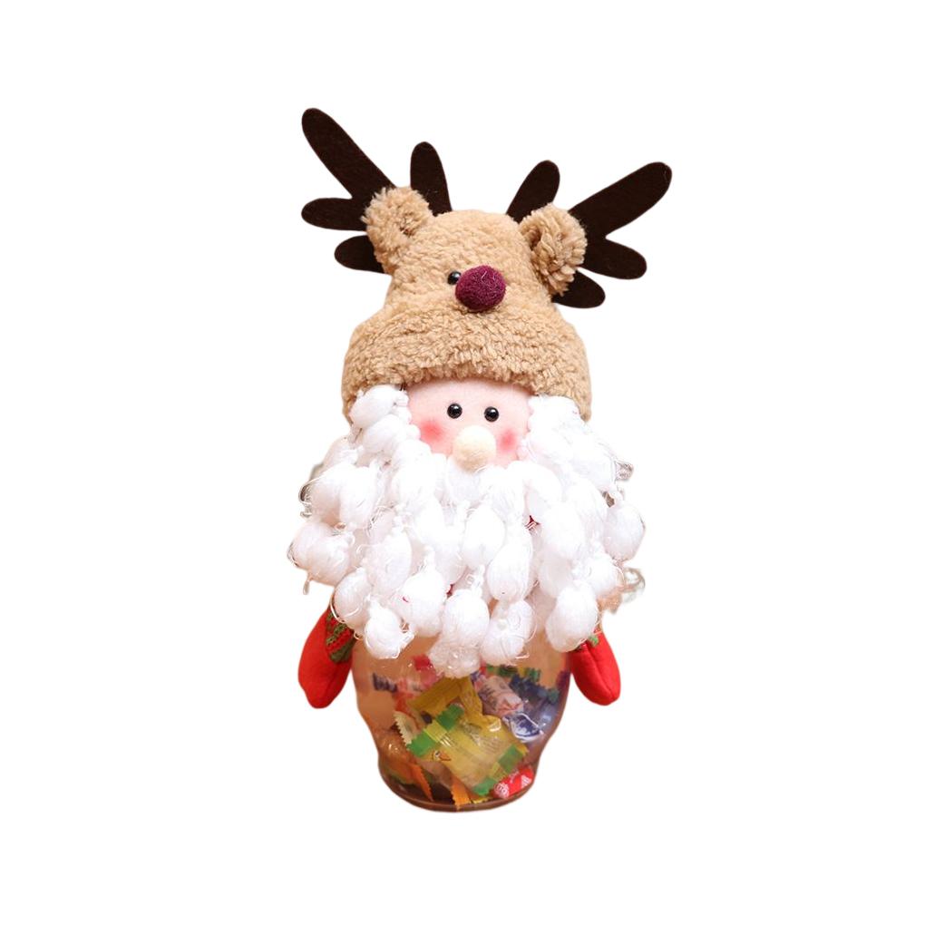 

Christmas Candy Box Prop Interesting Tabletop Ornament Present Holders Adorable Cartoon Wrapping Boxes Xmas Gift Holder large santa claus