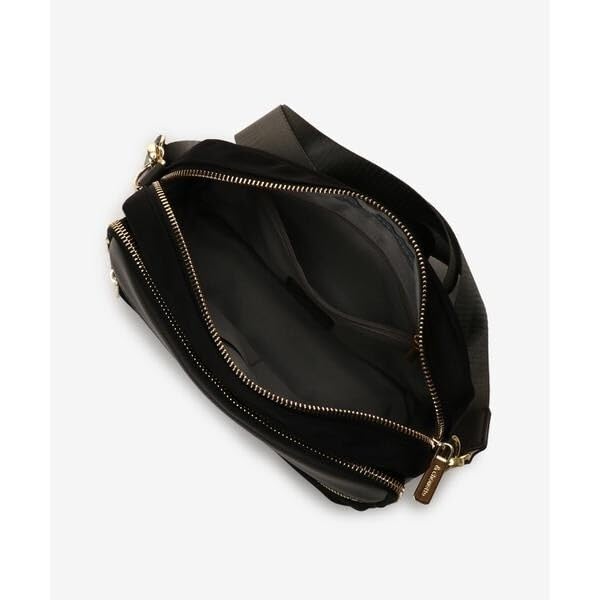 Und Chouette Damen-Schultertasche aus Polyester, 00482320105331, Dunkelbraun