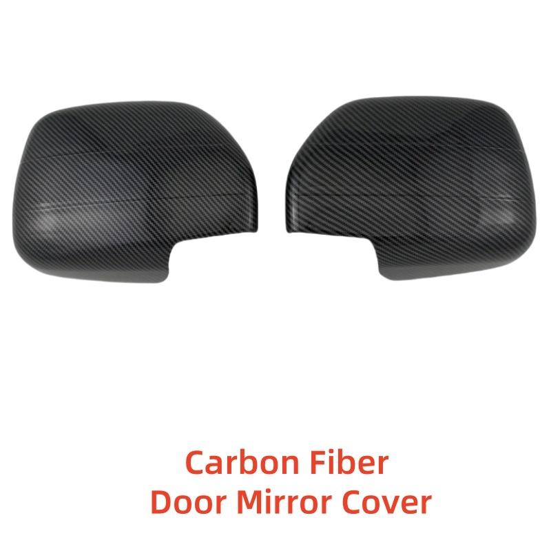 Gloss Carbon Car Modification Accessories Door Mirror Cover Trim For Lexus lx470 470 1998 1999 2000 2001 2002 2003 2004 -2007