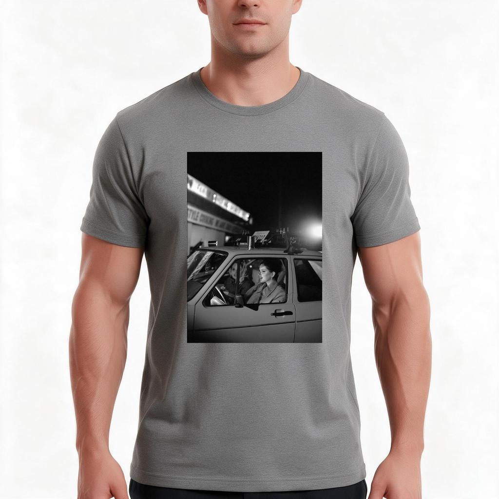 Playing In Clubs In TShirt Summer Casual Cotton Tee Oversized Streetwear Tops Vintage Graphic Print Loose Fit Short Sleeve