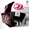 1pc Sturdy 8-Bone Auto Umbrella, Juventus Football Club Umbrella, Digital Printed, Foldable Umbrella for On-the-Go Outdoor Use