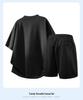 2026 Men's Summer Sports Casual Suit: Short Sleeve T-shirt & Five-Point Pants Set