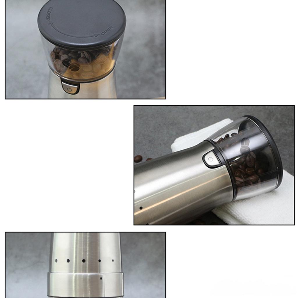Household electric coffee machine portable usb coffee grinder small rechargeable coffee bean grinder