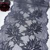 23cm Wide Spandex Lace Fabric, Mutilcolor stretch Sewing Lace Trim for Lingerie, Bra, Underwear, Dress, Garment, Home Decor, Crafting (23cm Wide)