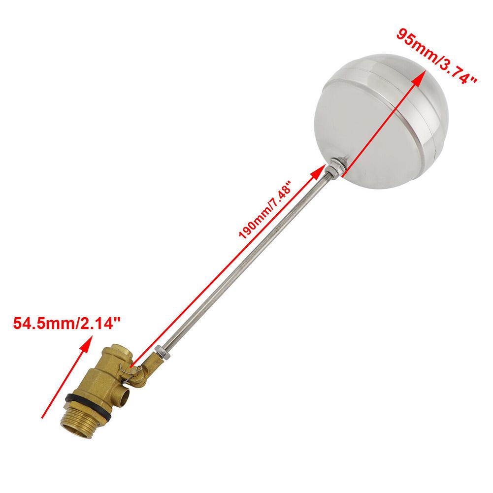 1pc Float Valve Ball Stainless Steel Water Sensor Floating Ball For Water Heaters Water Towers Accessories