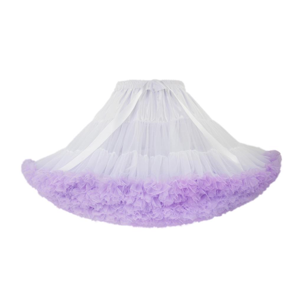 Adult Super Puffy Breathable Tulle Skirt - Soft Lolita Tutu Petticoat Skirt
