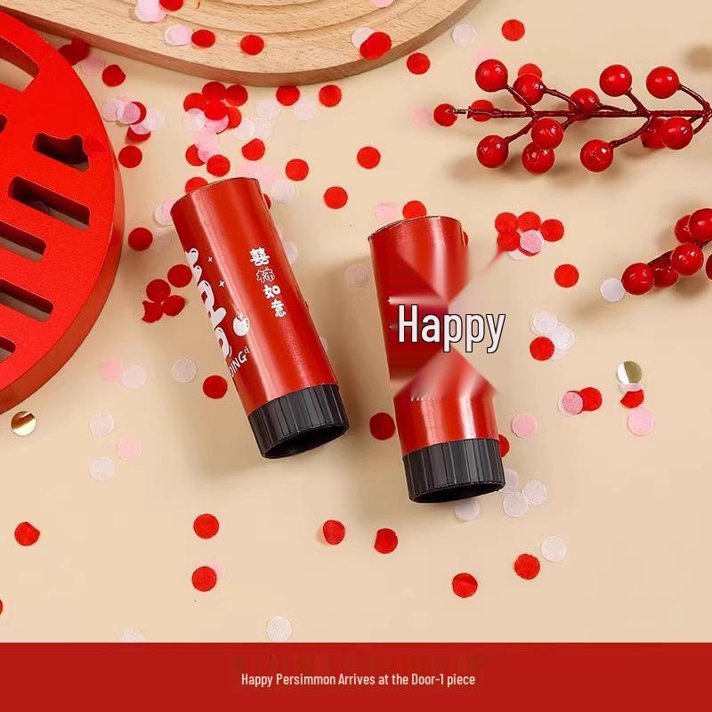 Handheld Wedding Confetti Tube - Petal Rain Party Popper
