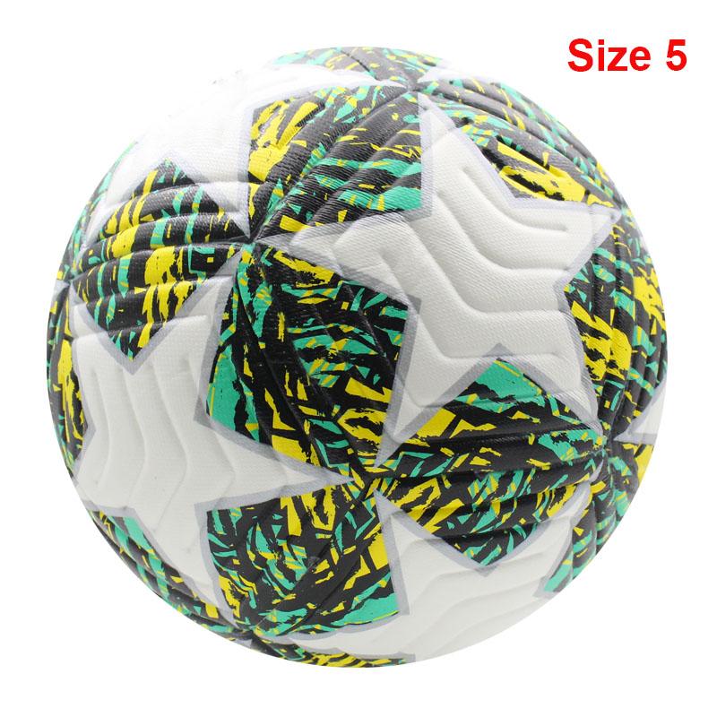 Balones de fútbol de alta calidad, tamaño oficial 4/5, material de PU, sin costuras, para portería, partidos al aire libre, entrenamiento de fútbol.