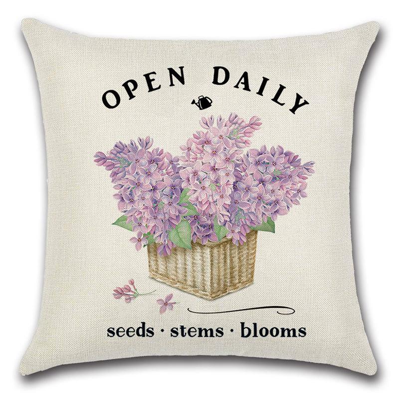 Spring Throw Pillow Cover Spring Festival Home Decor Cushion Office Cushion Sofa Cushion Cover