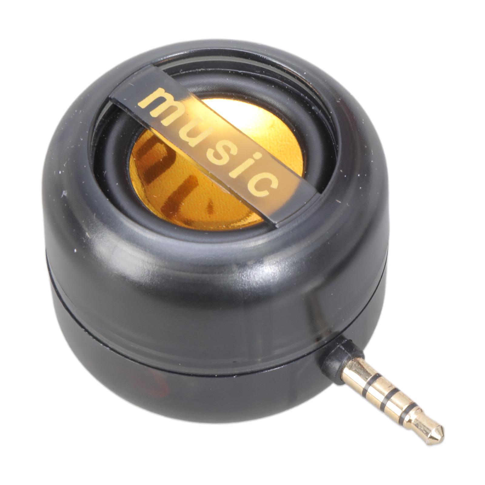 

3.5mm Mobile Phone Speaker Portable Mini Speaker Rechargeable for Instants Mobile Sound Enhancement Speaker Amplifiers чорний