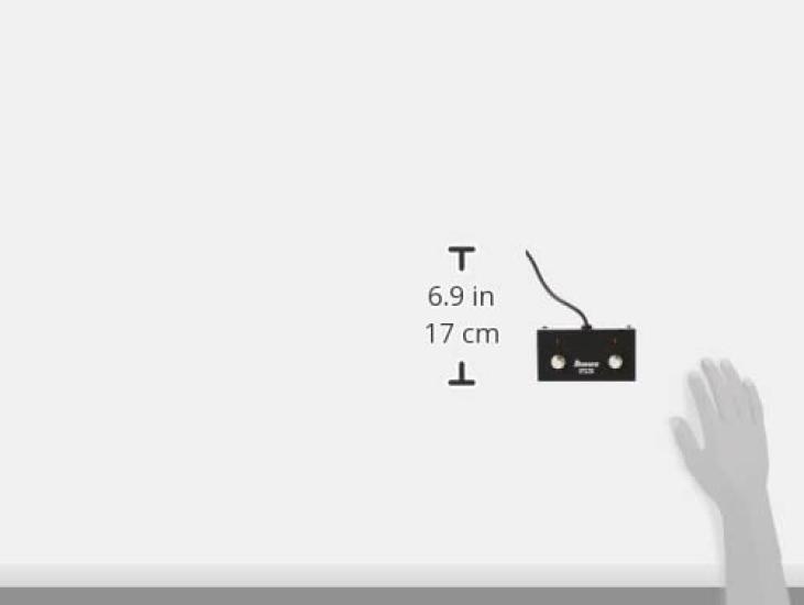 IBANEZ Nožní spínač IFS2U Standardní kovový