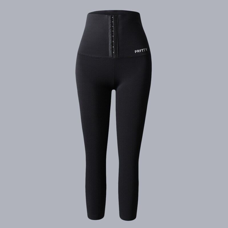 High Waist Compression Tights Sweatpant Push Up Running Gym Fitness Yoga Pants Women Sports Leggings