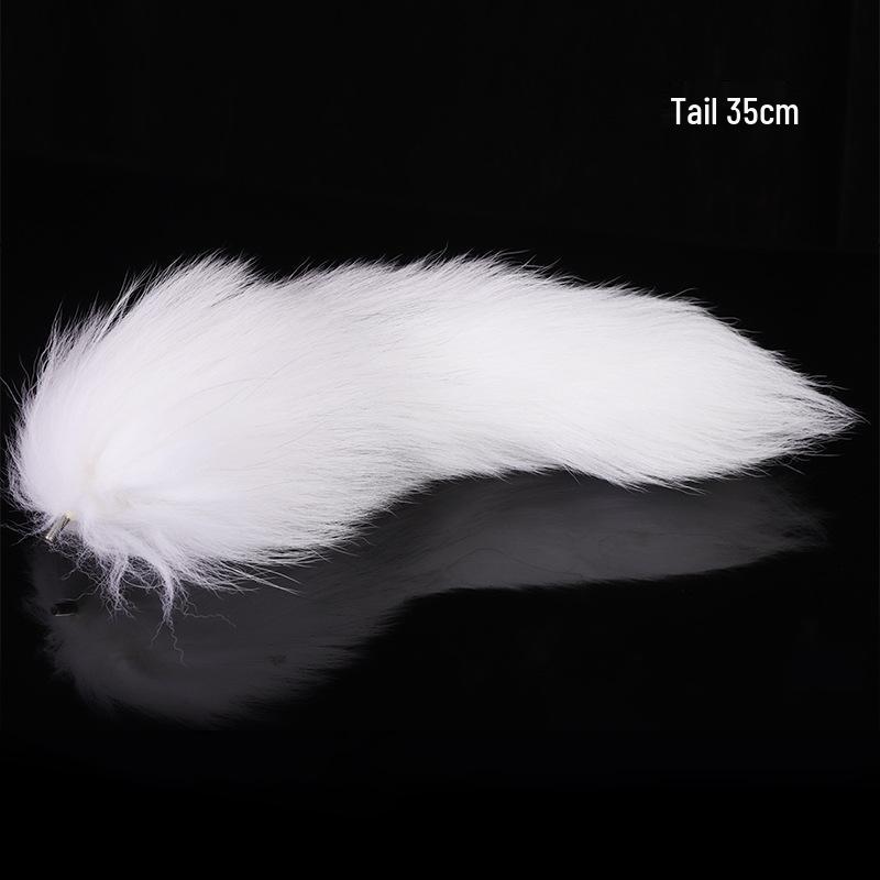Wolf Tooth Long Tail Soft Anal Plug for Men & Women - Cosplay Role-playing Adult Stimulation