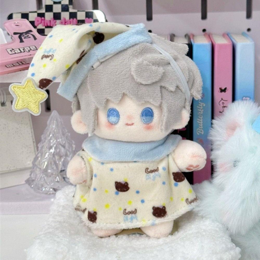 1 Set Sternhut Baumwollpuppenkleidungsset Igel 10cm Puppenkleidung Kindergeschenk