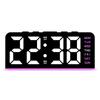 4 Levels Brightness Digital Alarm Clock Dual Alarms Electronic LED Clock  Bedside Use