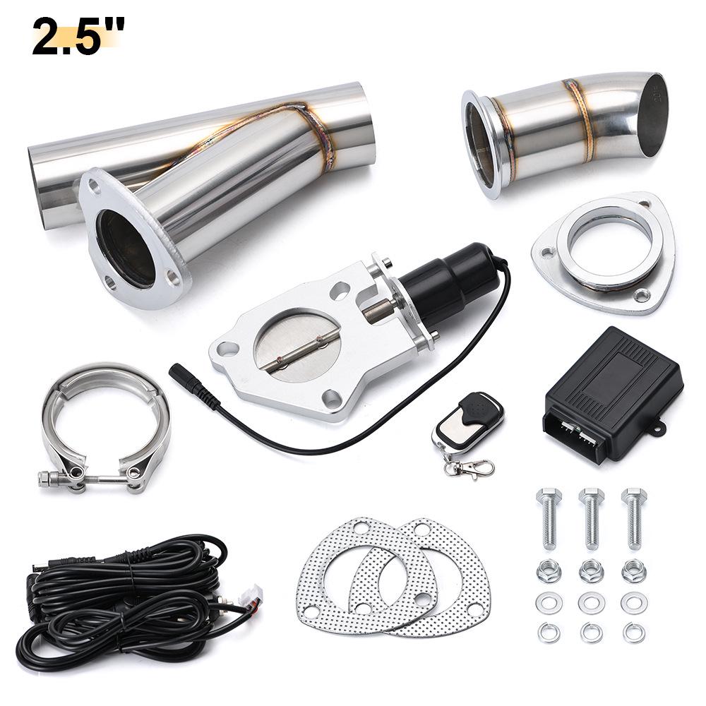 

2.25 до 3 Електрична система вихлопних клапанів з дистанційним керуванням, з нержавіючої сталі