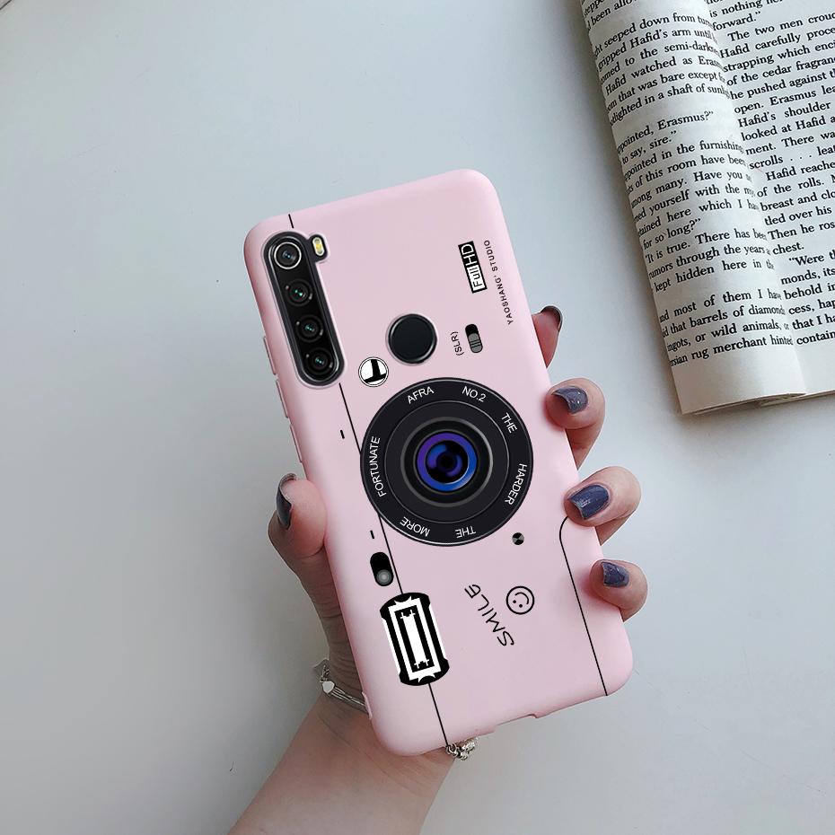 

Redmi Note 8 pro 8T Case Cover for Xiaomi Redmi Note 8 T 8T Note8 Pro Daisy Flower Silicone TPU Matte Soft Back Phone Cover Case Redmi Note 8T