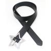 Leather Zinc Zinc Alloy Width Waist Belt Corset Belt Adjustable Waistband Star Buckle Belt Women Waist Belt
