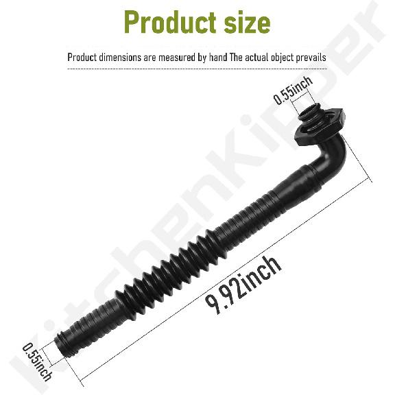 RP004 Replacement Spout Assembly for S-urecan 2 Gallon and 5 Gallon