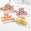 Lemon Fruit Hair Claw Clip For Women Slip Resistant Jaw Clamp Hair Accessories For Spring Theme Parties And Daily Use