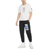Air Jordan Solid Color Round Neck Pullover Brand Reflective Short Sleeve T-Shirt Men's White DV6279-133