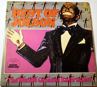 LP Record AL JOLSON - The Best Of Jolson MCF2581 MCA Records 1975 UK Jazz Used