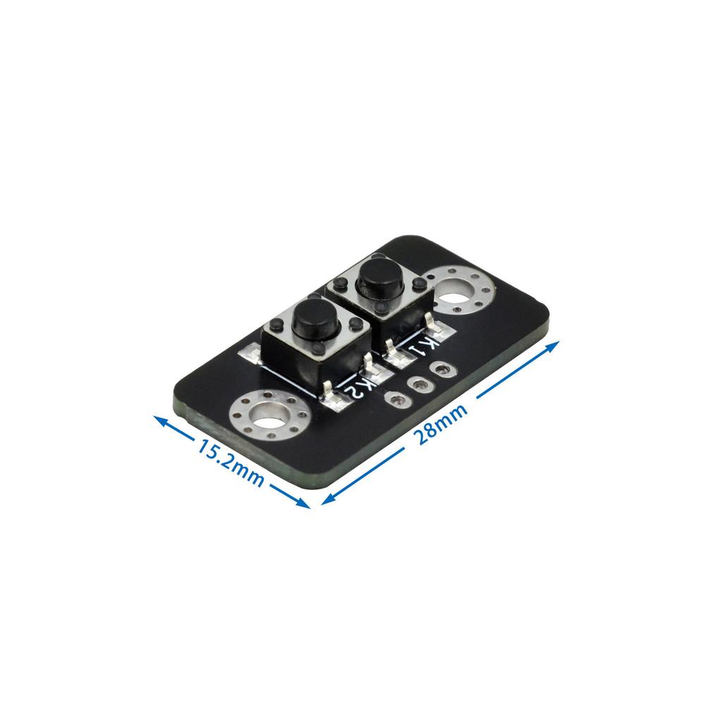 1 2 3 4 5 6 Bit Independent Button Module MCU External Button Module Micro Switch ButtonBoard ForBluetooth Power Amplifier
