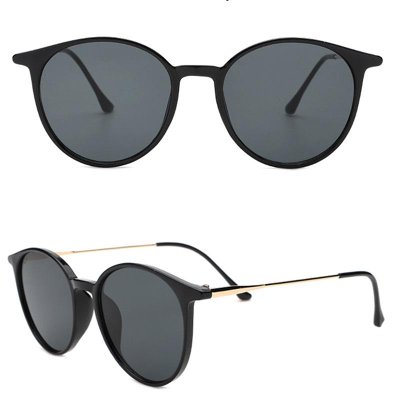 Men Sunglasses Fashion Round Unisex Sun Glasses Polarized Coating Mirror Driving Male Eyewear Oculos De Sol Shades UV400