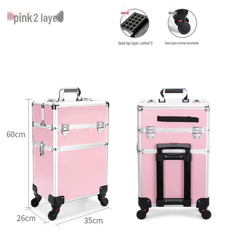 

Профессиональный визажист многоярусная тележка: Кейс большой вместимости для инструментов, нейл-арта и аппарата для светотерапии