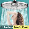 High Pressure Massage Rainfall Bathroom Shower Nozzle Big Panel Large Flow Supercharge Ceiling Mounted Shower Head