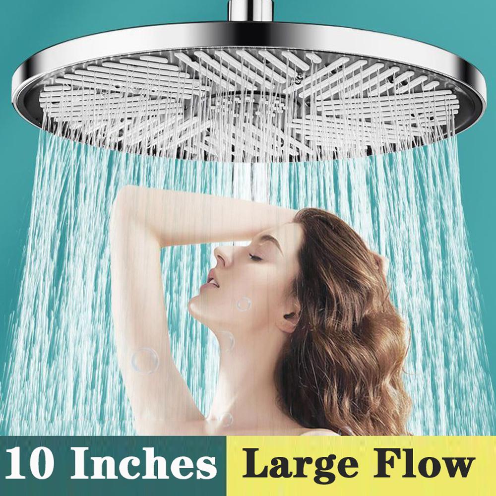 High Pressure Massage Rainfall Bathroom Shower Nozzle Big Panel Large Flow Supercharge Ceiling Mounted Shower Head