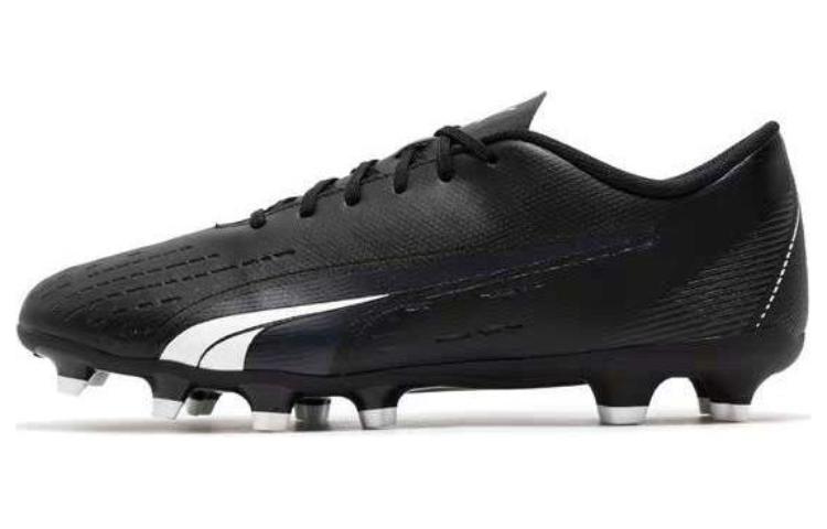 PUMA Ultra Play Fg Soccer Cleats Black White 107224-02 41