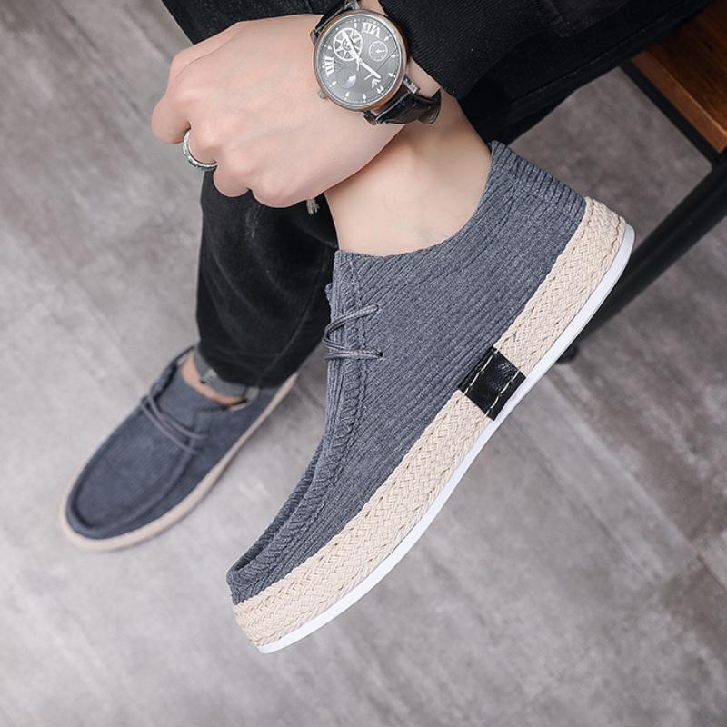Fashion Fashion Casual Shoes for Men 2024 New Comfortable Canvas Loafers Versatile Men's Sneakers Outdoor Breathable Men Walking Shoes