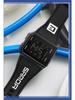 Sanda Sport Luminous Waterproof Casual Wristwatch for Students - Versatile Unisex Digital Timepiece