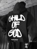 Unisex Hoodie Child Of God Psalm 23 Print Oversized Christian Streetwear Sweatshirt Casual Long Sleeve Pullover Tops