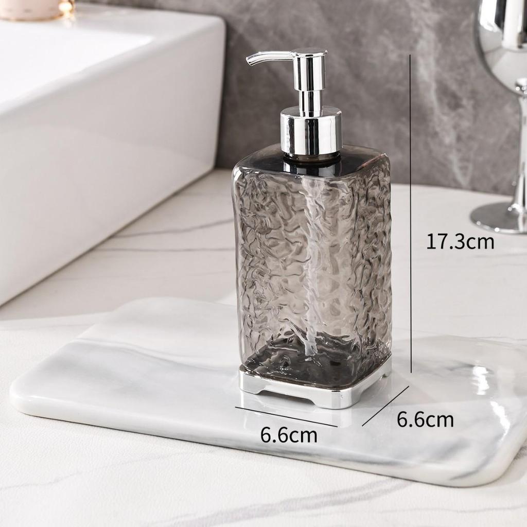 Cheese Texture Press-Type Dispenser Bottle for Body Wash, Shampoo, and Hand Soap