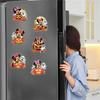 6pcs/Set Scary Pumpkin Series Diamond Painting Magnets for Refrigerator Diamond Art Fridge Magnets for Adults Diamond Art Refrigerator Magnets Kits