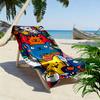 Colorful Cartoon Cats Design Beach Towel Quick-drying for Travel Outdoor Sports Jogging Beach and Swimming