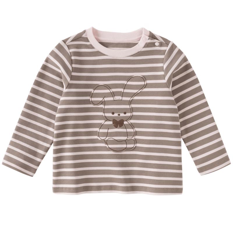 DAVE & BELLA Kids' Striped Long Sleeve T-shirt