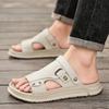 Fashion CYYTL Mens Sandals Outdoor Casual Summer Shoes Beach Walking Slides Slippers Comfort Luxury Designer Lightweight Leather Fashion