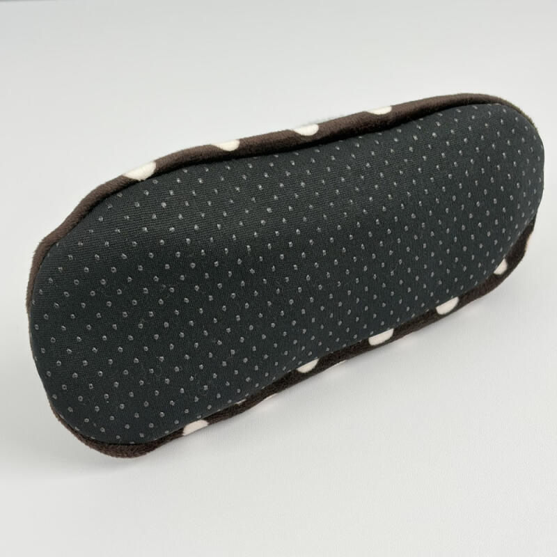 

Dotted Women s Lining Fur Non-Slip Winter Indoor Slippers