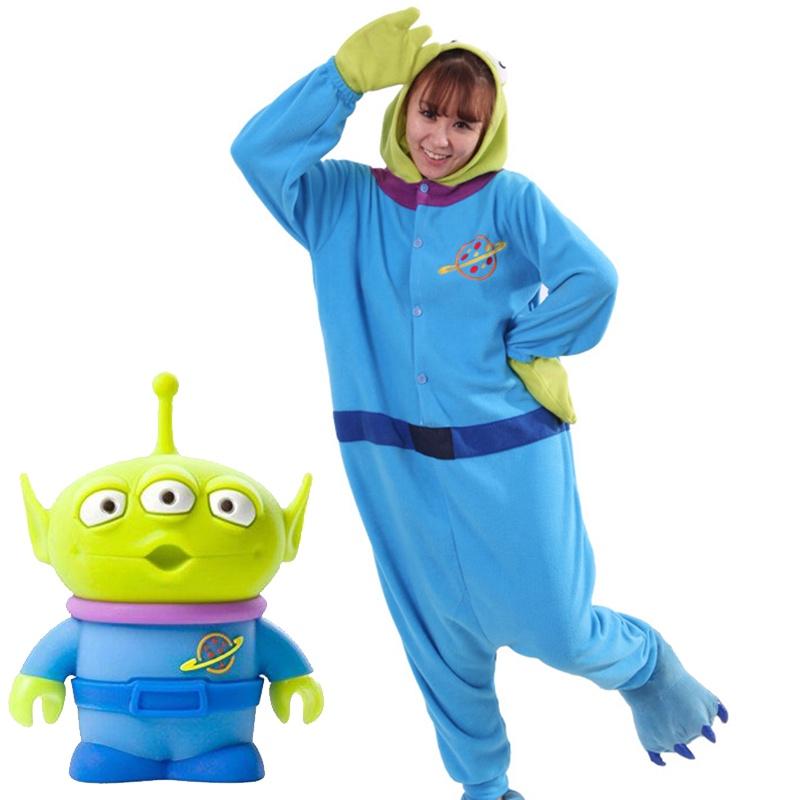 Costume Intero Cosplay Unisex Giocattolo Alieni Pigiami Vestito di Carnevale