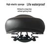 Reinforced Electric Bike Saddle: Enlarged & Comfortable Seat Cushion for Ride-Hailing Vehicles & Scooters.