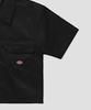 DICKIES Relaxed Crop Work Shirt Black