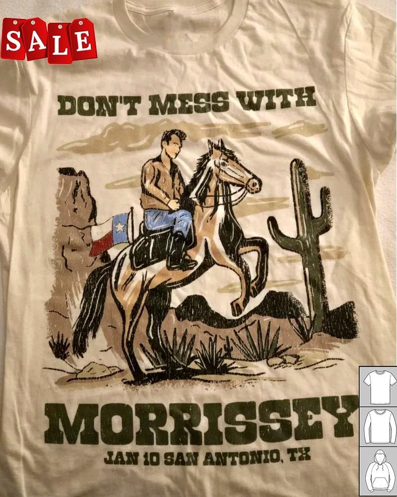 New Morrissey Jan 10 Texas 2026 Gift For Fans Unisex S5XL Shirt WE556 Unisex T-Shirt