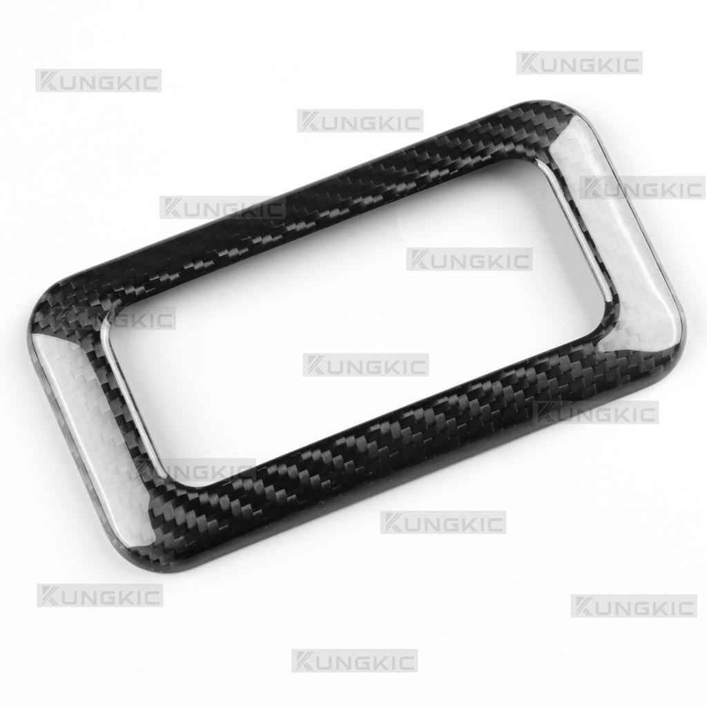 For Abarth 595 695 Fiat 500 2016-2020 2021 2022 2023 2024 Real Hard Dry Carbon Fiber Sticker LHD RHD Car Reading Lamp Outer